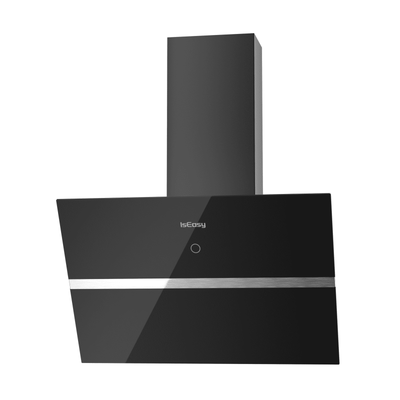 IsEasy 60 cm Black Cooker Hood | Strong Suction with Quiet Kitchen Comfort.