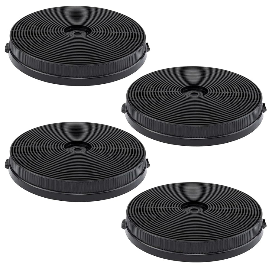 IsEasy 4-Pack Carbon Filters for 60/90 cm Cooker Hoods | Fresh Air Made Simple.