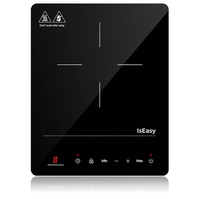 IsEasy 2100W Single-Zone Portable Induction Hob | Simple Heat, Anywhere.