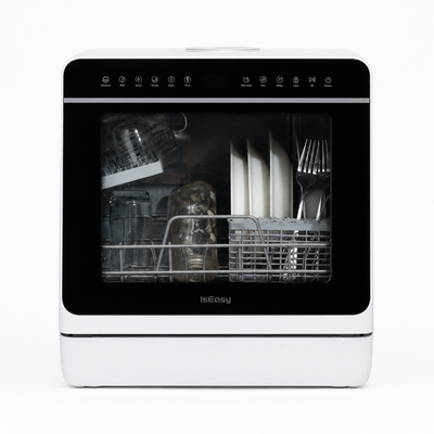 IsEasy Tabletop Dishwasher | Compact Size. Everyday Cleanups.