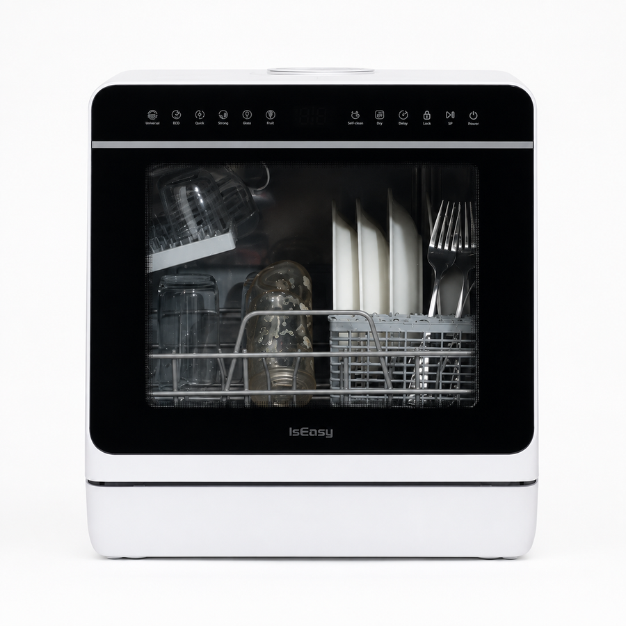IsEasy Tabletop Dishwasher | Compact Size. Everyday Cleanups.