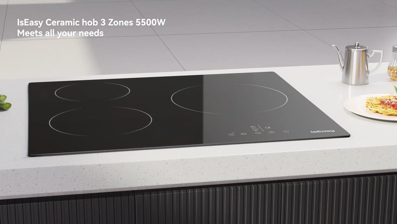 IsEasy 3-Zone Ceramic Hob | Product Overview