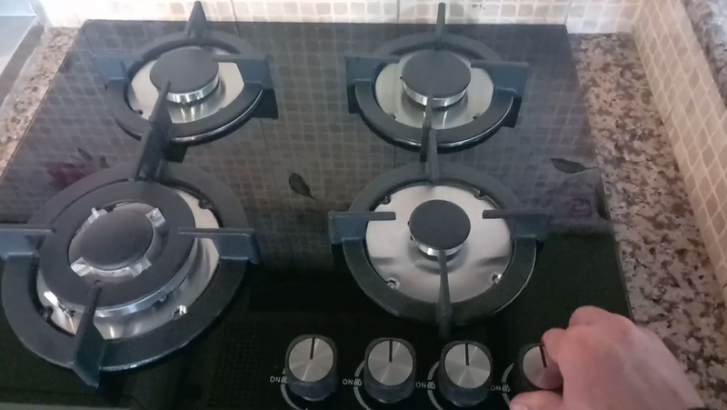 IsEasy 4-Burner Glass Gas Hob | How to Use