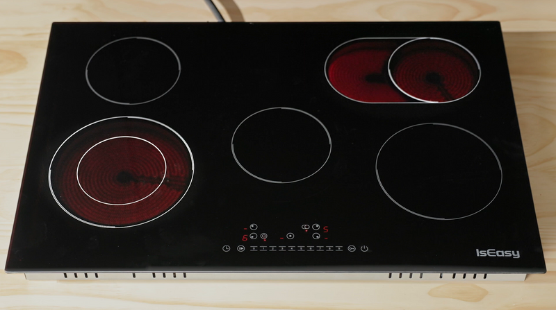IsEasy 5-Zone Glass Ceramic Hob | Product Overview